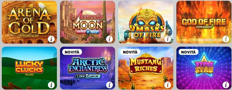 Betway casinò online slot