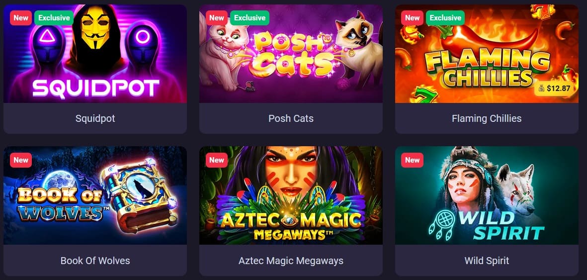 Oltre 1.000 slot machine, giochi da tavolo e jackpot disponibili