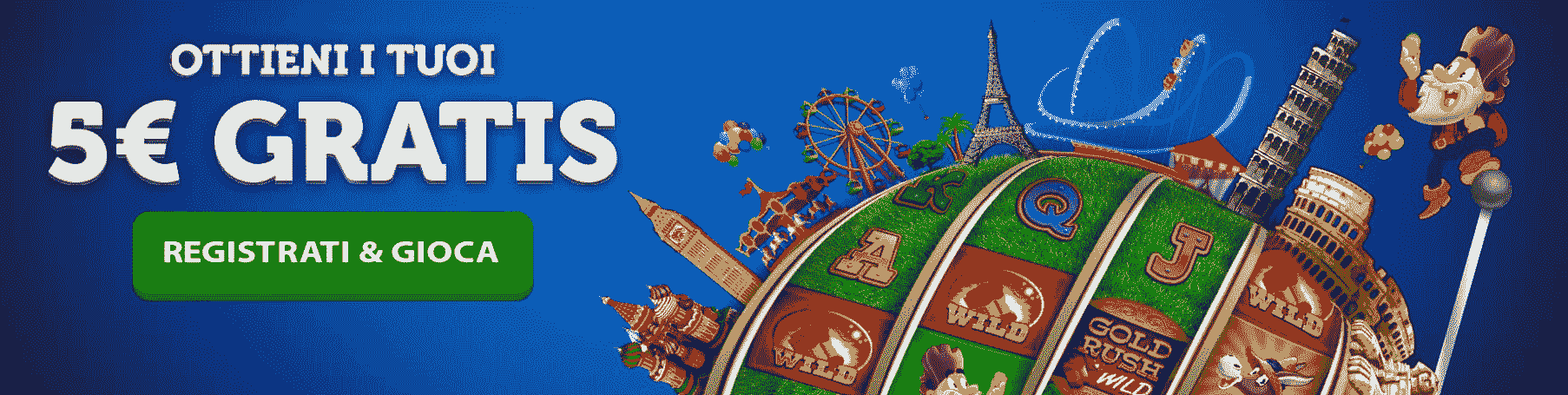 bonus di benvenuto al casinò Winspark