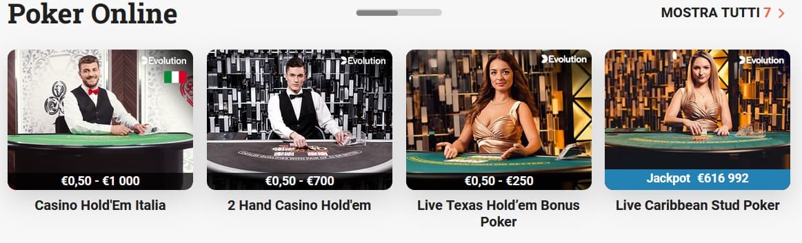 Min. €10 – Max. €10.000