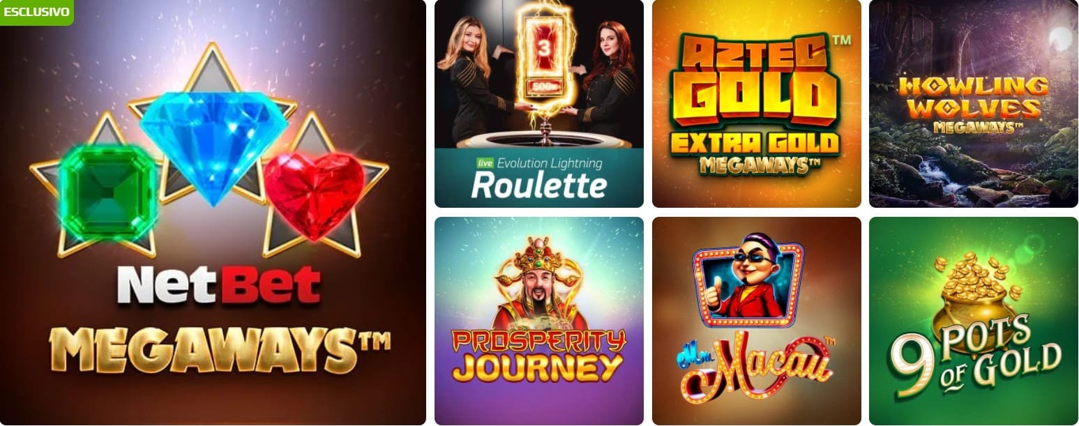 NetBet casinò online giochi