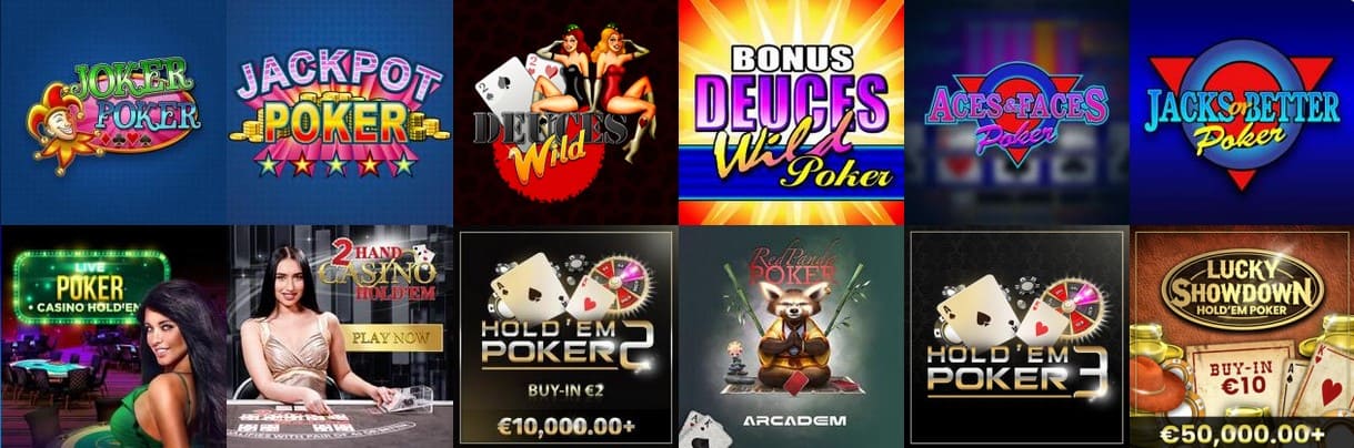 Giochi di Video Poker Svizzera