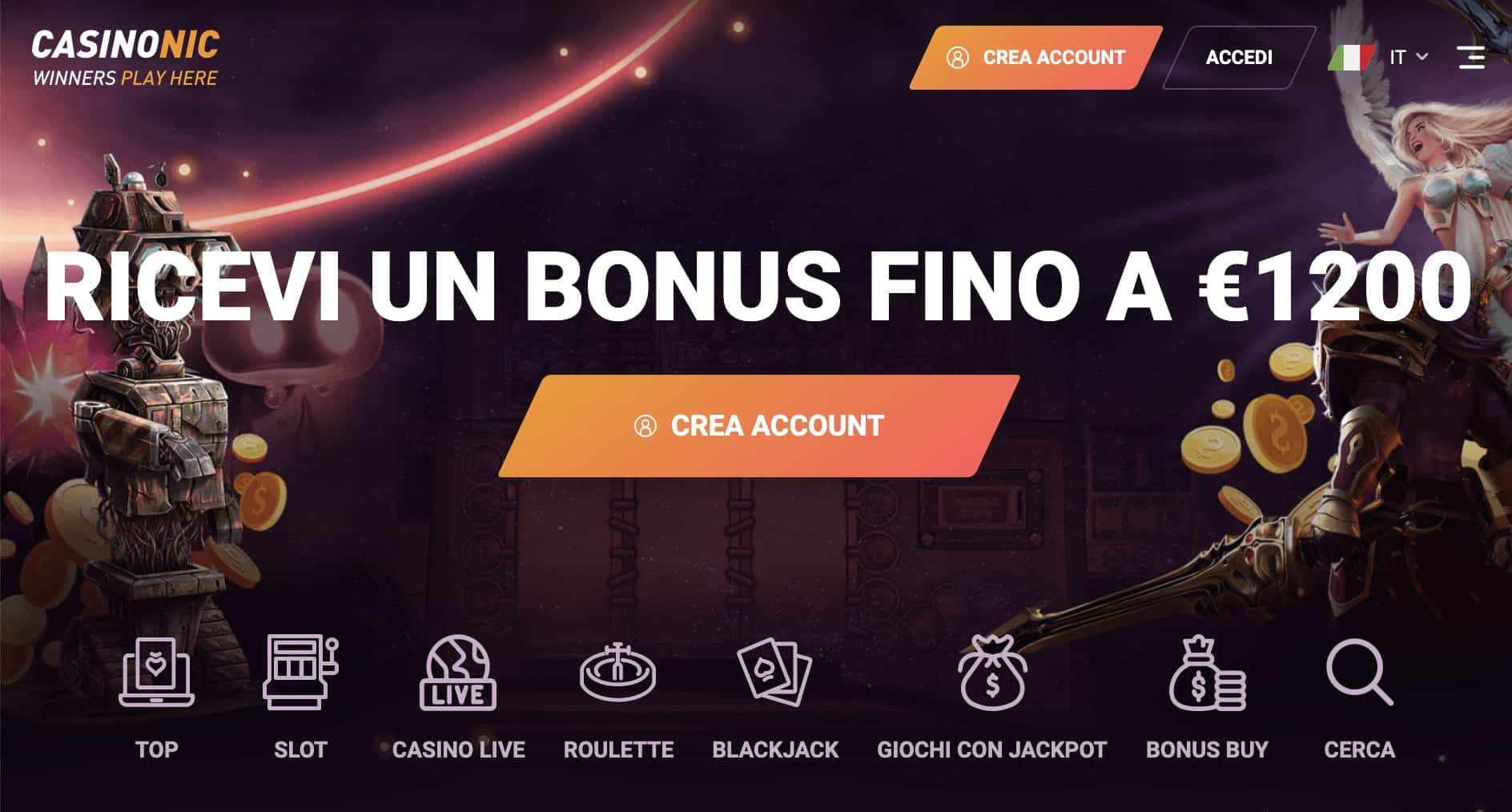 casinonic italia